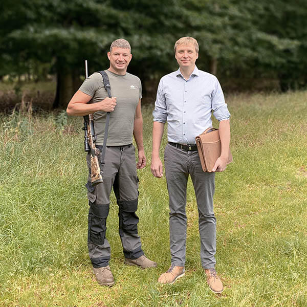 Andy Wentzke und Hannes Lenz Andy Wentzke und Hannes Lenz